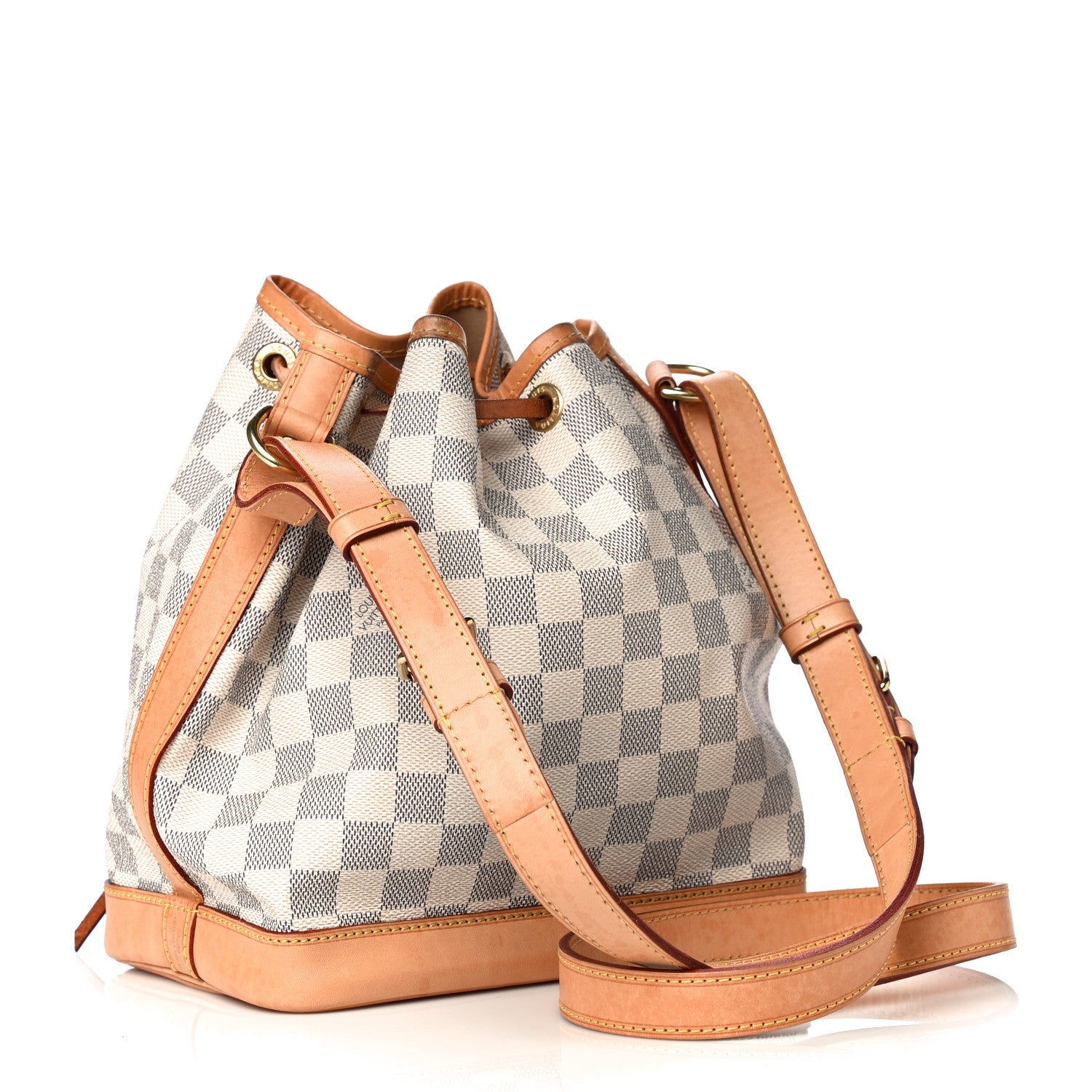 Louis Vuitton Damier Azur Noe BB 2 of 8