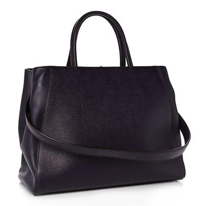 Fendi Vitello Elite Regular 2Jours Tote Ametista 2 of 13