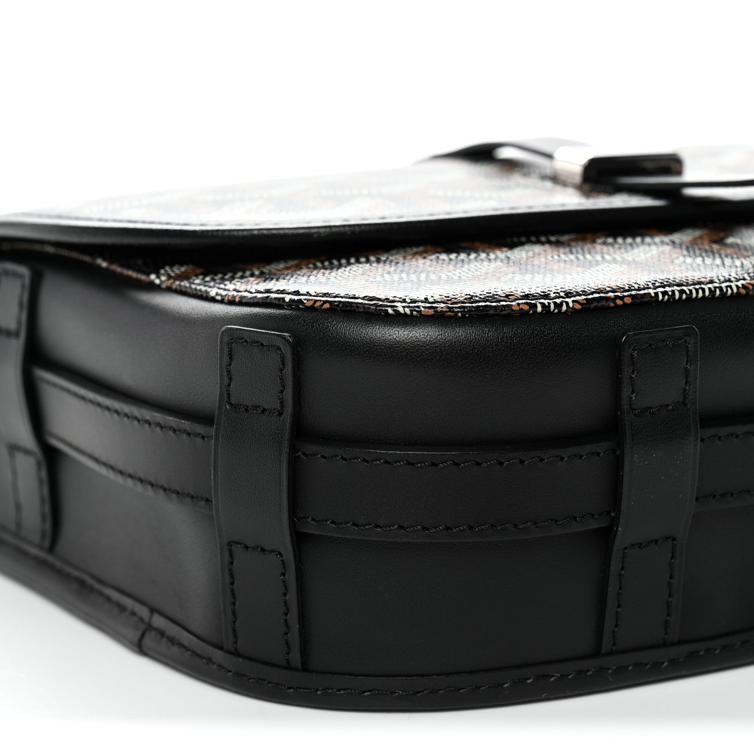 Goyard Goyardine Belvedere II PM Messenger Bag Black 8 of 10