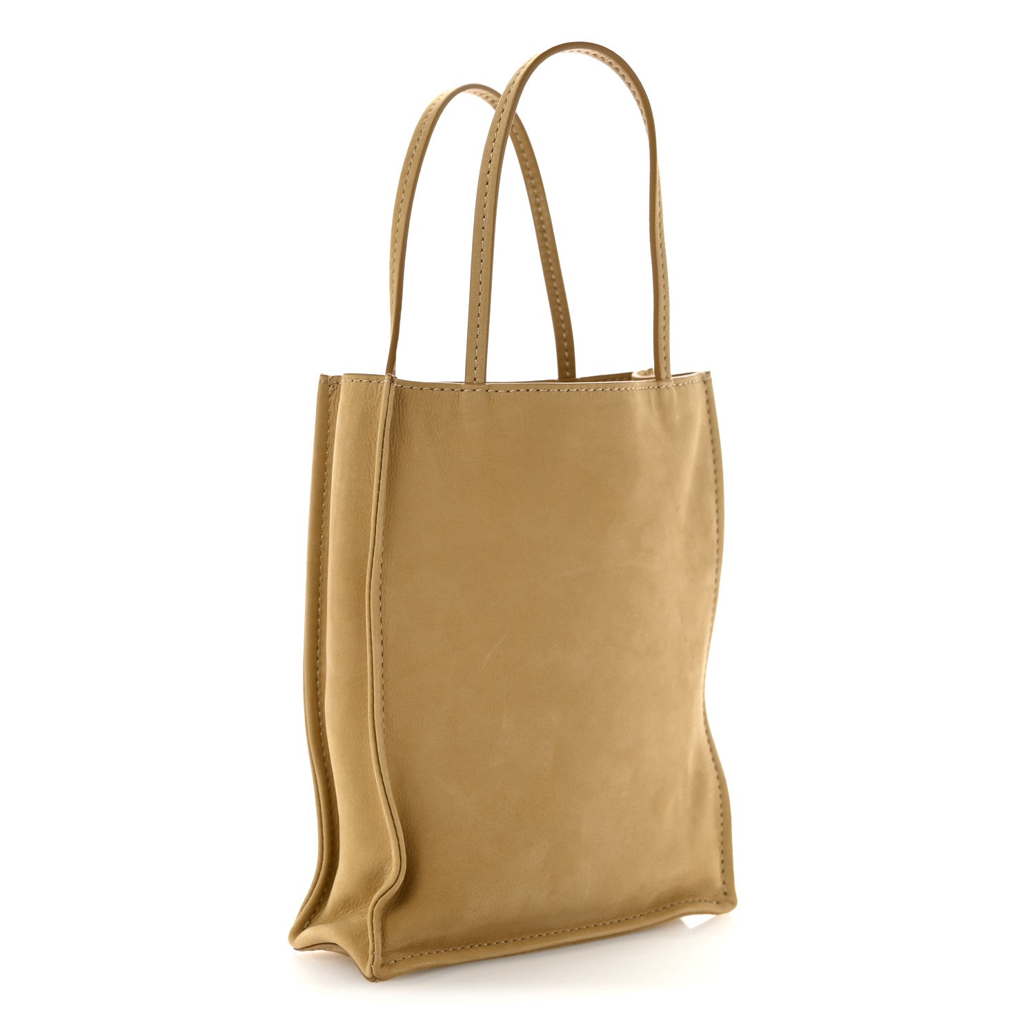 The Row Nubuck Small To Go Tote Mustard 3 of 9