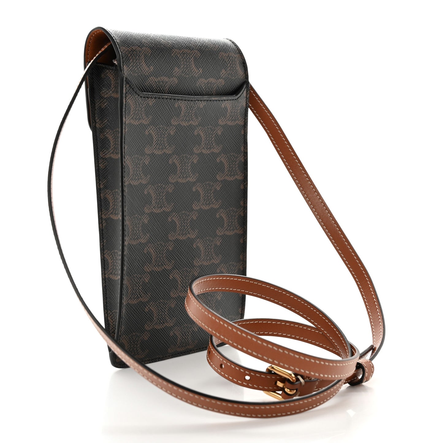 Triomphe Canvas Phone Pouch