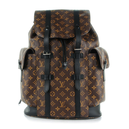 Louis Vuitton Monogram Macassar Christopher PM Backpack 1 of 7