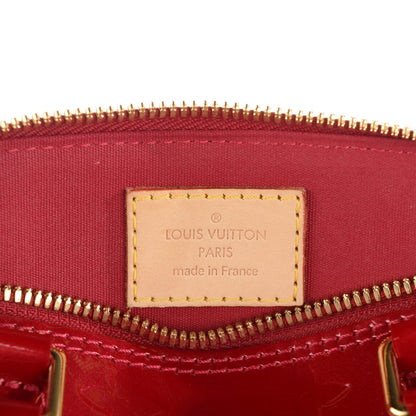 Louis Vuitton Vernis Alma BB Cherry 6 of 7