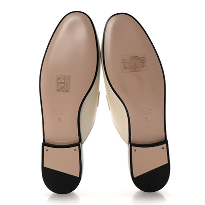 Gucci Malaga Kid Web Womens Princetown Slippers 38 Mystic White 6 of 10