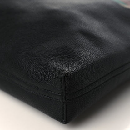 Gucci Calfskin Mens Logo Vertical Shopping Tote Black 9 of 9