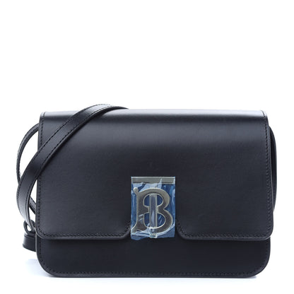 Burberry Calfskin Small TB Bag Black 1 of 8