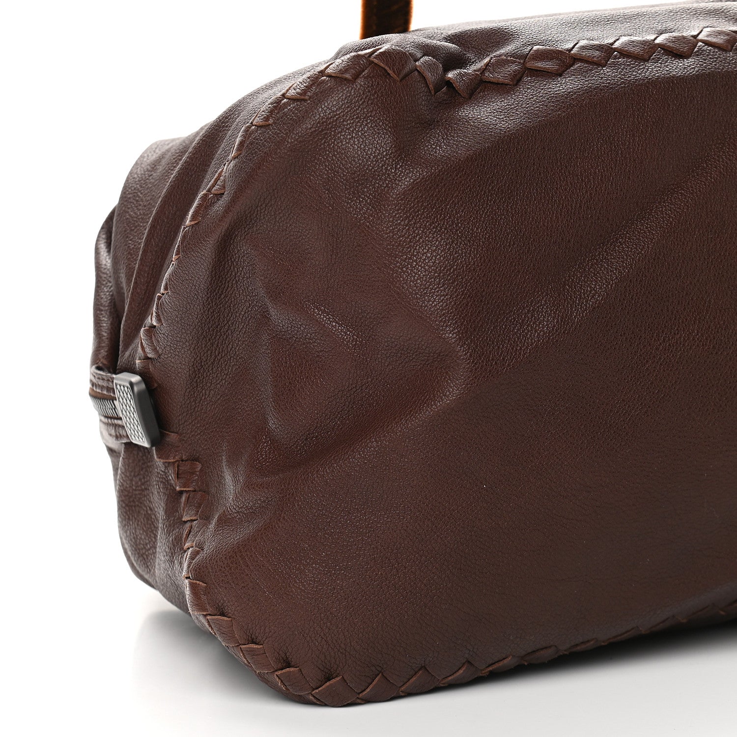 Bottega Veneta Buffalo Satchel Cioccolato 9 of 10