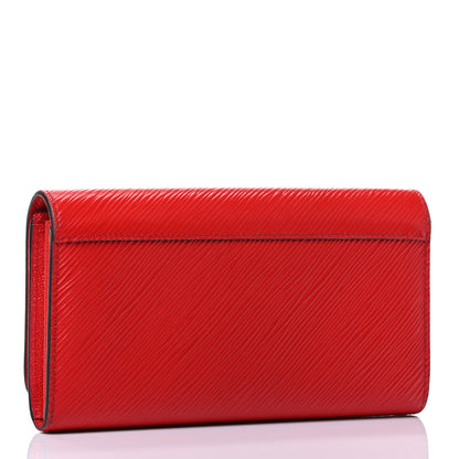 Louis Vuitton Epi Twist Wallet Coquelicot 2 of 4