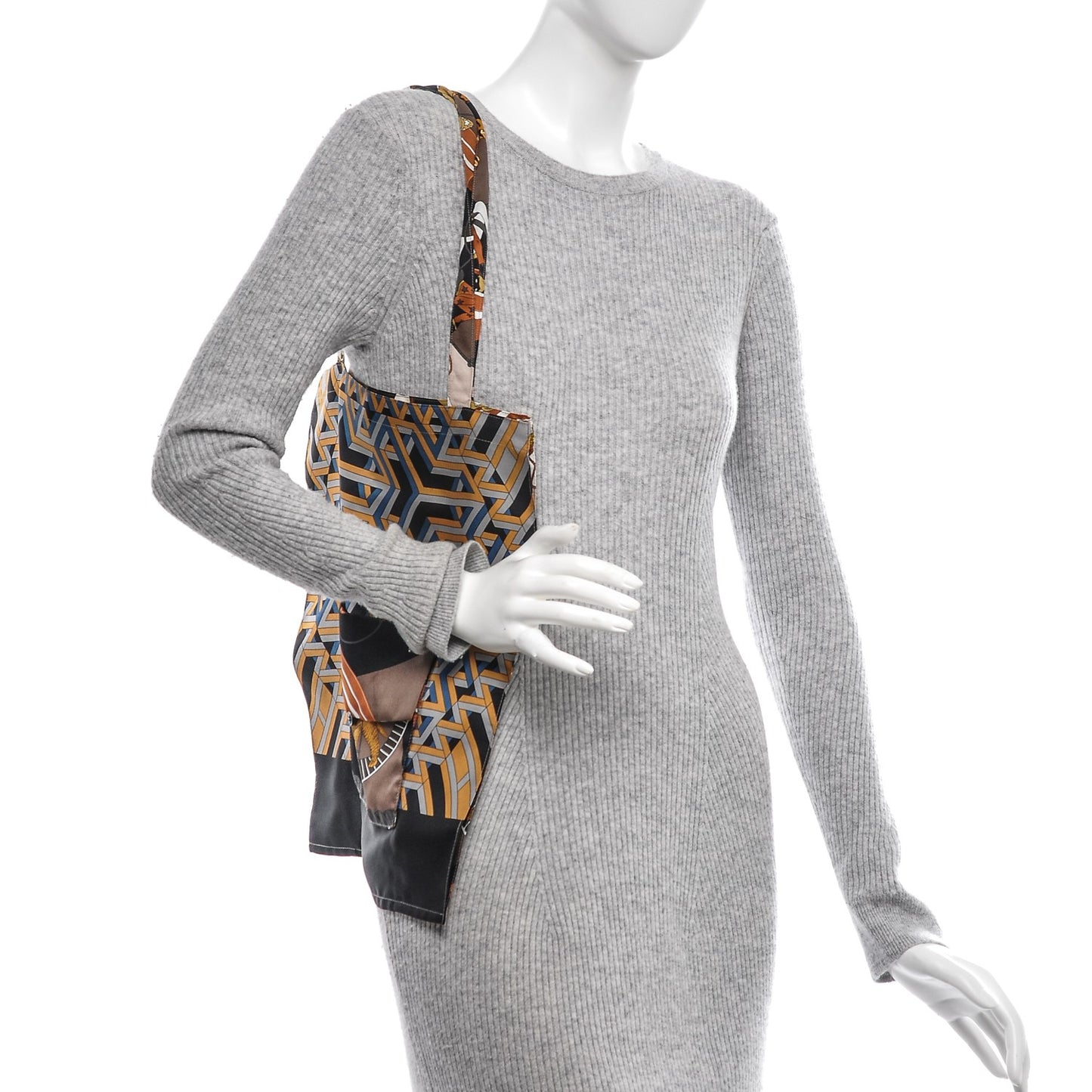 Silk Petit H Shopping Bag