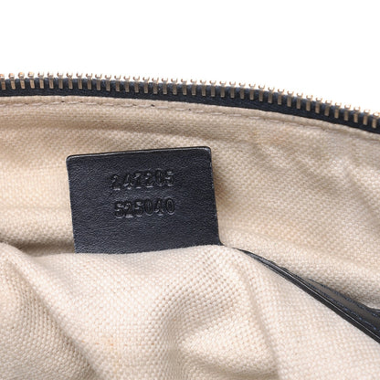 Gucci Monogram Vintage Web Medium Boston Navy Navy 7 of 18