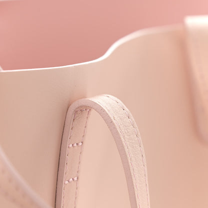 Mansur Gavriel Vegetable Tanned Calfskin Large Shopping Bag Rosa 13 of 16