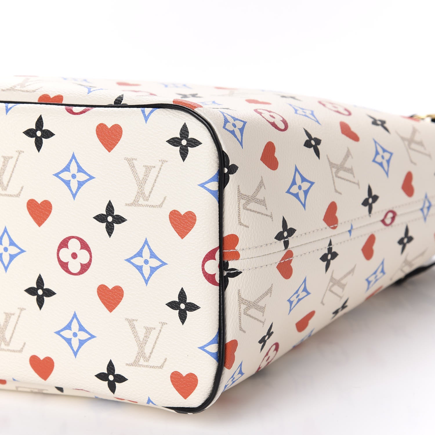 Louis Vuitton Game On Neverfull MM White 7 of 11