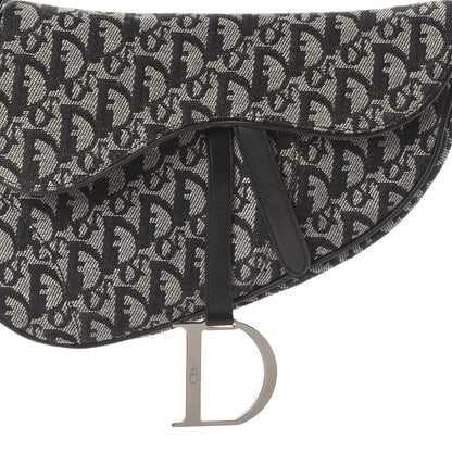 Christian Dior Monogram Saddle Bag Black 11 of 11