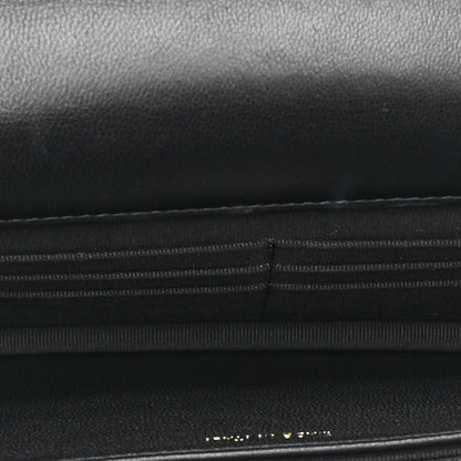 Chanel Lambskin Quilted Trendy CC Wallet On Chain WOC Black 5 of 11