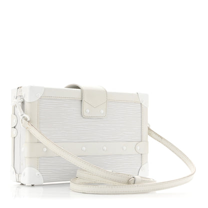 Louis Vuitton Epi Monochrome Petite Malle White 3 of 14