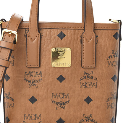 MCM Visetos Essential Crossbody Bag Cognac 9 of 9