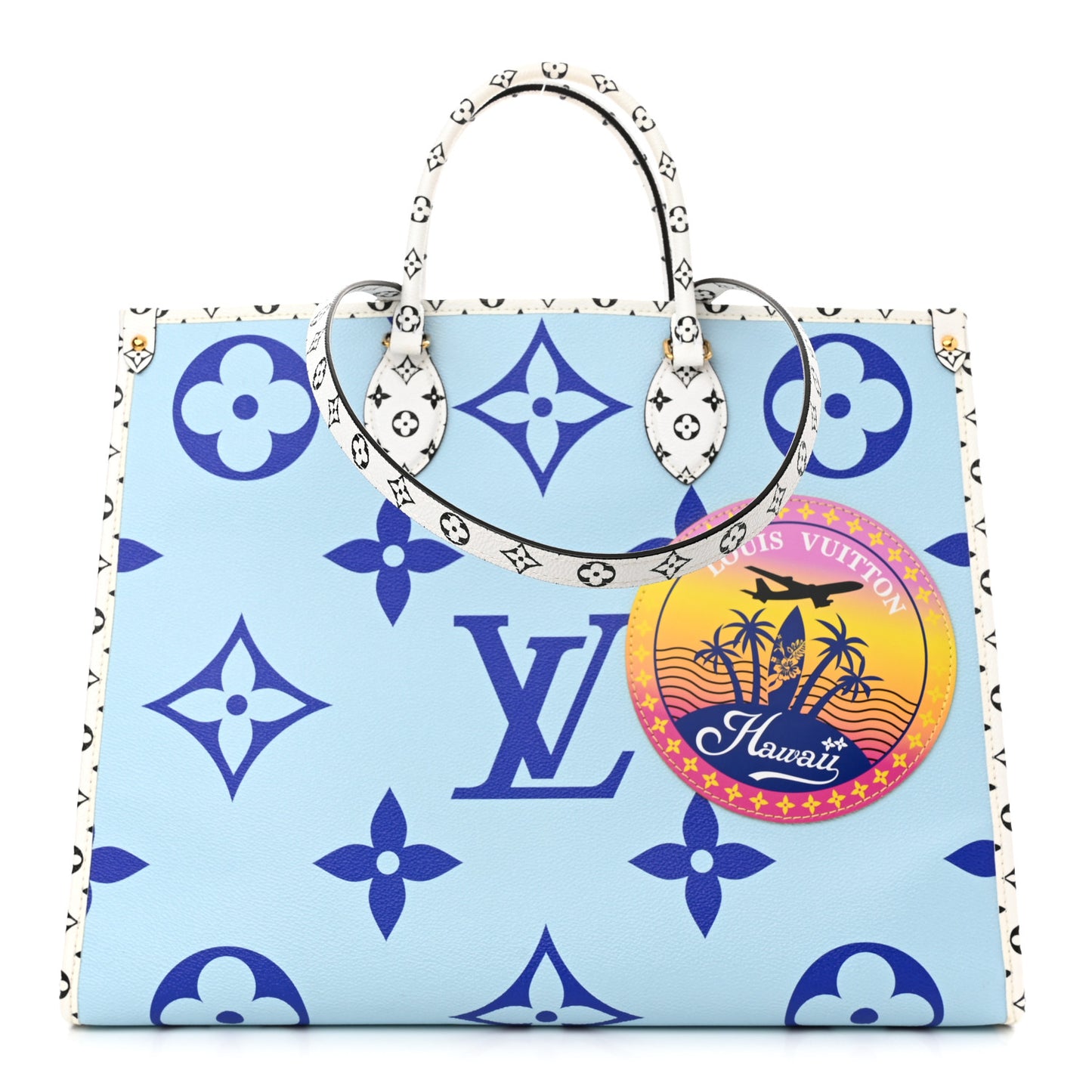 Monogram Giant Hawaii Onthego Blue