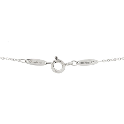Tiffany Sterling Silver Elsa Peretti Sevillana Pendant Necklace 6 of 7