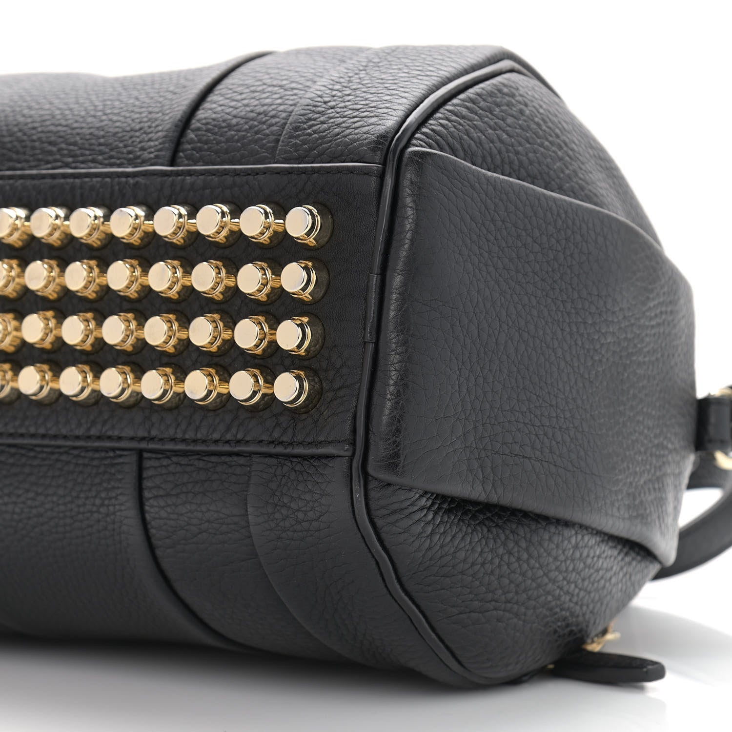 Alexander Wang Pebbled Lambskin Rockie Black Pale Gold Hardware 9 of 9