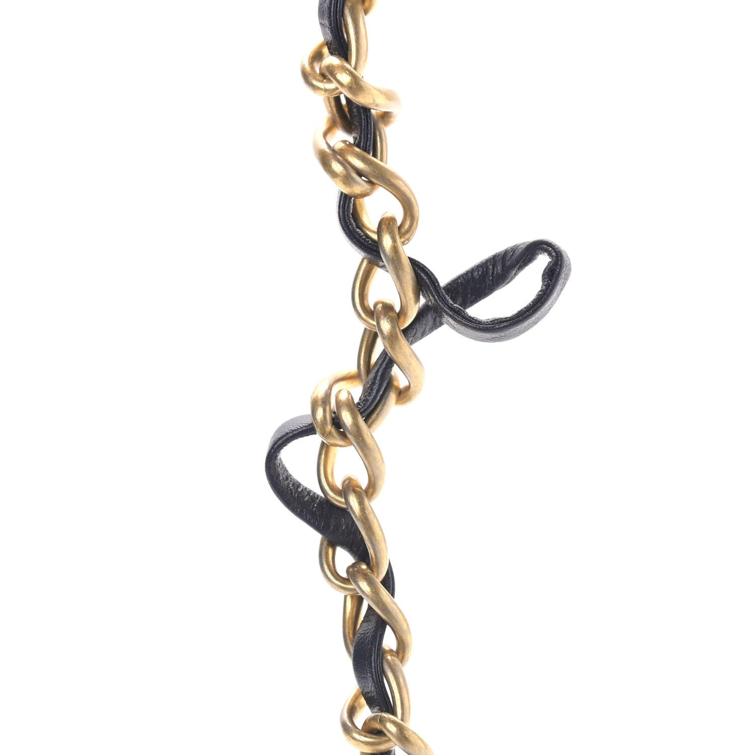 Chanel Shiny Lambskin Flap Clutch With Chain Bleu Marine 11 of 11