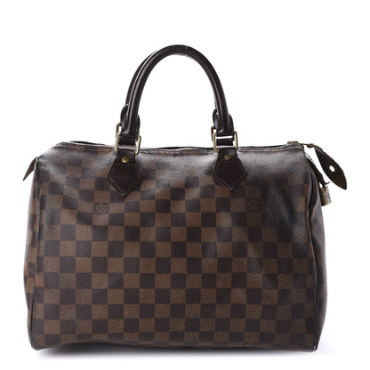 Louis Vuitton Damier Ebene Speedy 30 1 of 23