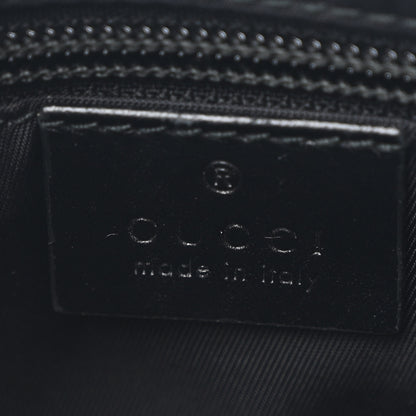 Gucci GG Supreme Monogram Web Messenger Bag Black 6 of 12