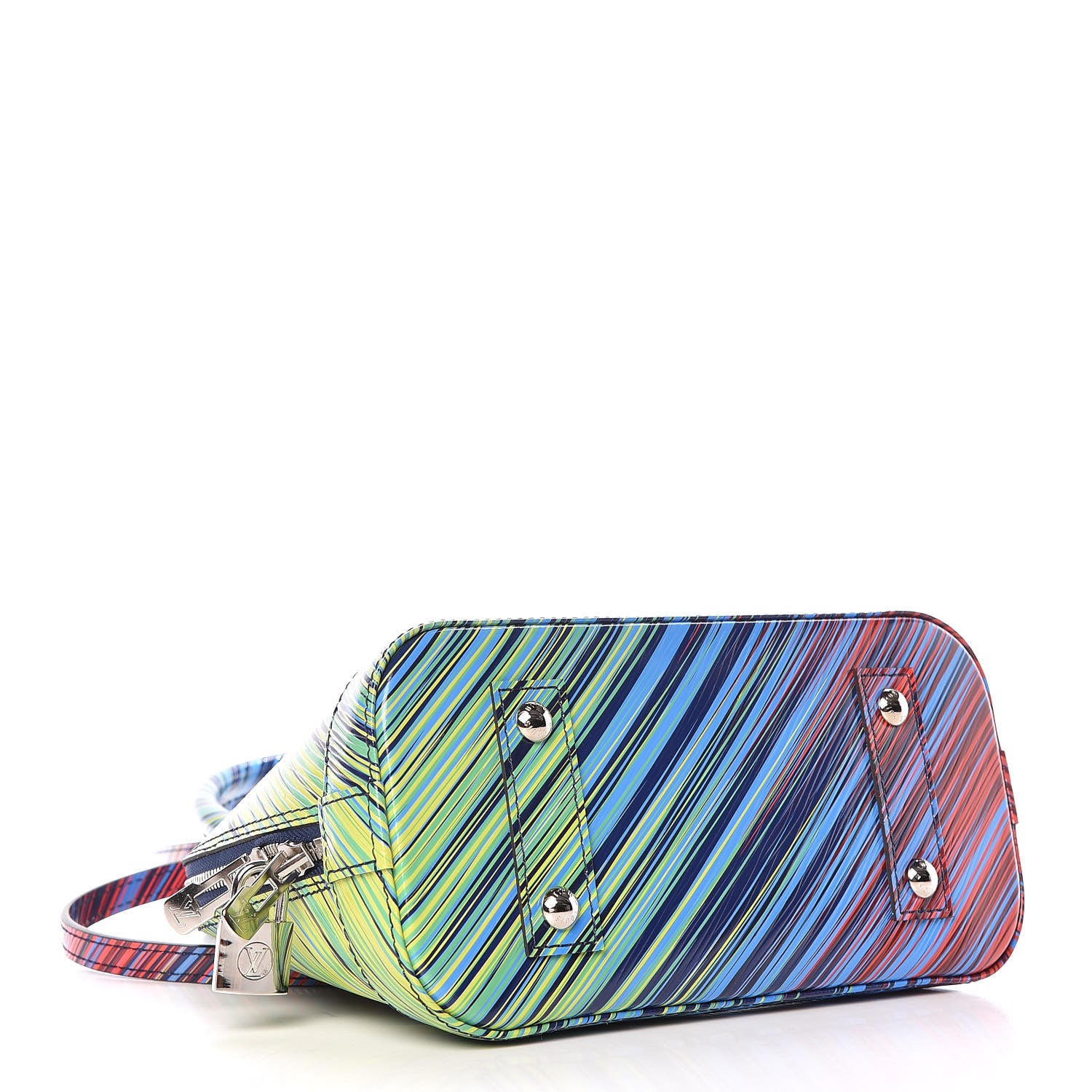 Louis Vuitton Epi Tropical Alma BB Vert Rouge 4 of 10