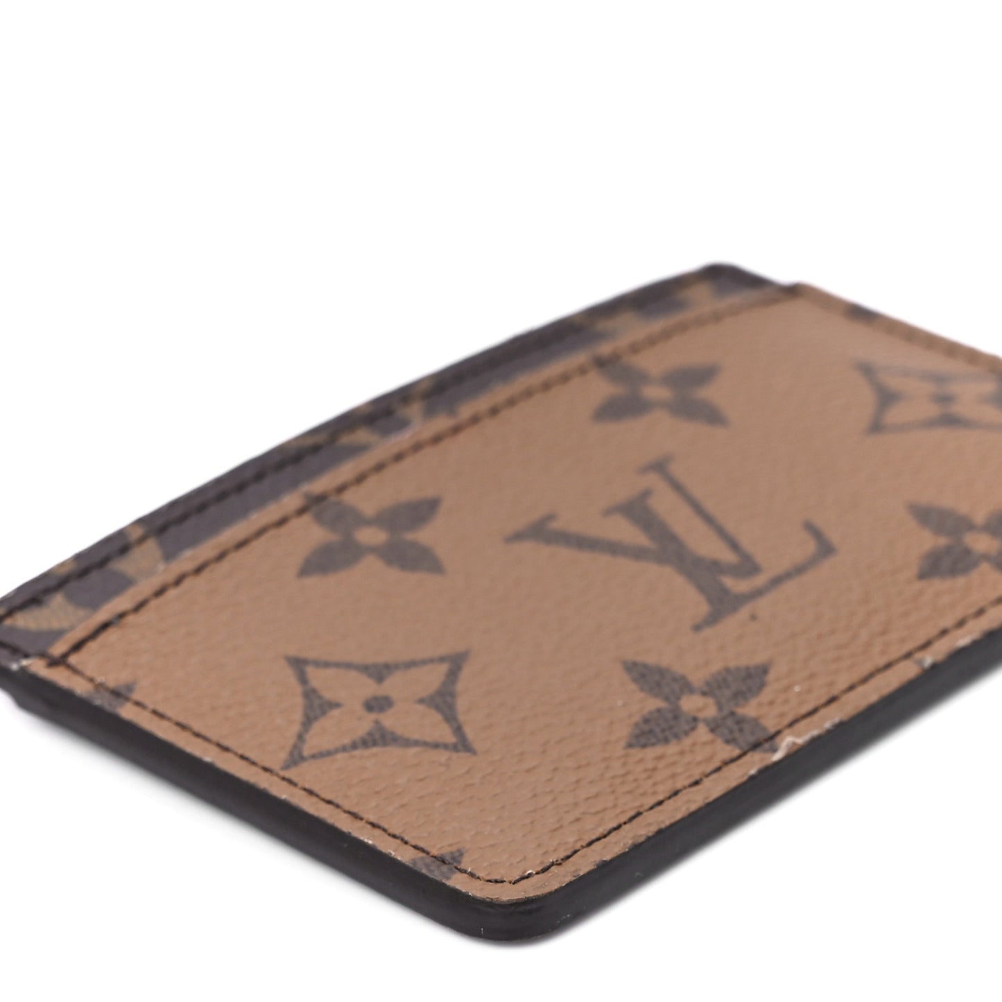 Reverse Monogram Card Holder