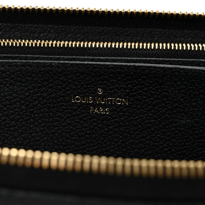 Louis Vuitton Empreinte Zippy Wallet Black 6 of 6