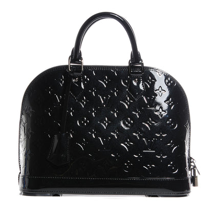 Louis Vuitton Vernis Alma PM Noir Magnetique 1 of 7