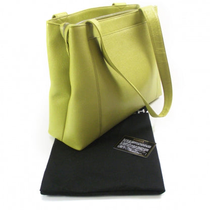 Chanel Vintage Caviar Tote Peridot Green 3 of 10