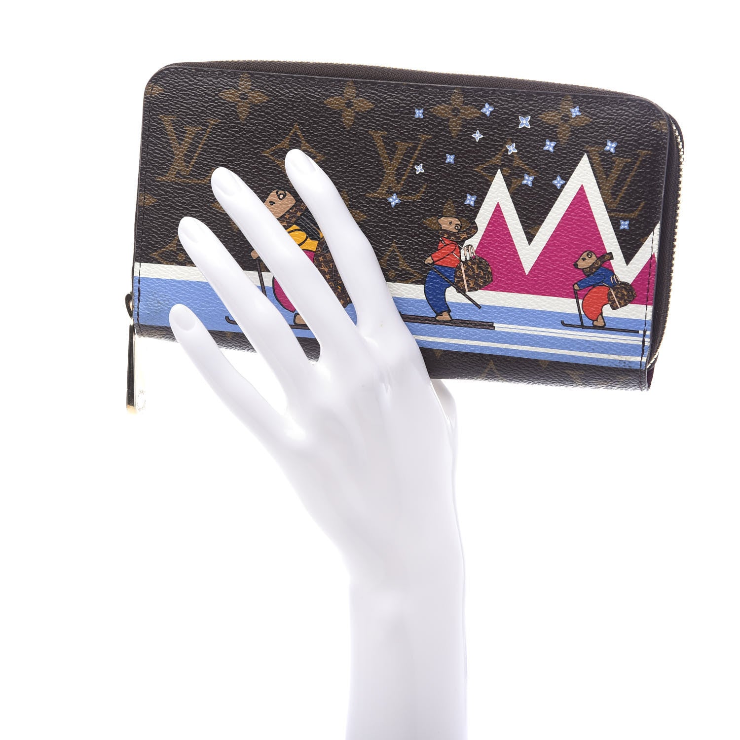 Louis Vuitton Monogram 2018 Christmas Animation Zippy Wallet 2 of 6