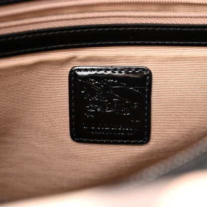 Burberry Nova Check Small Chester Bowling Bag Black 6 of 16