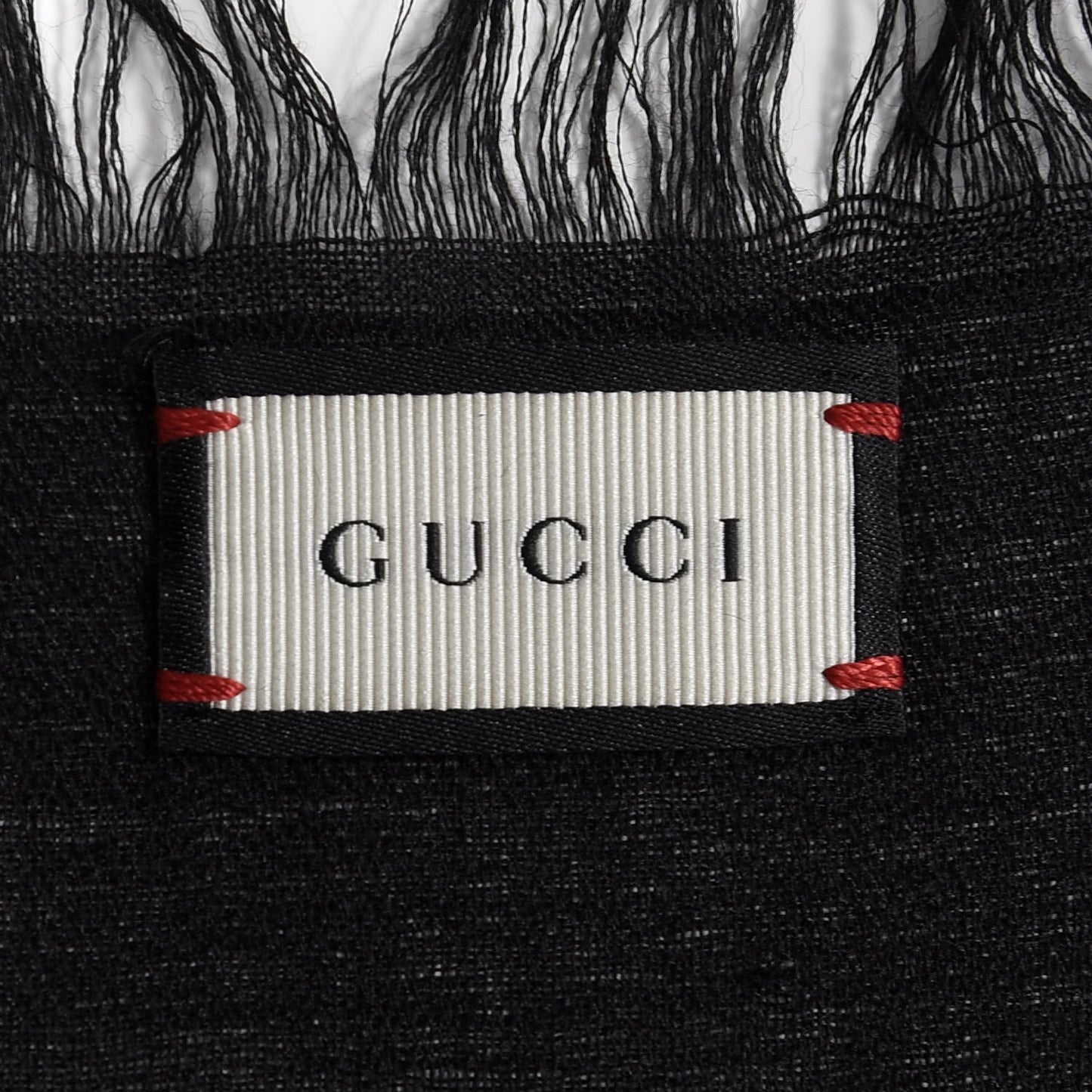 Cashmere GG Monogram Scarf Black