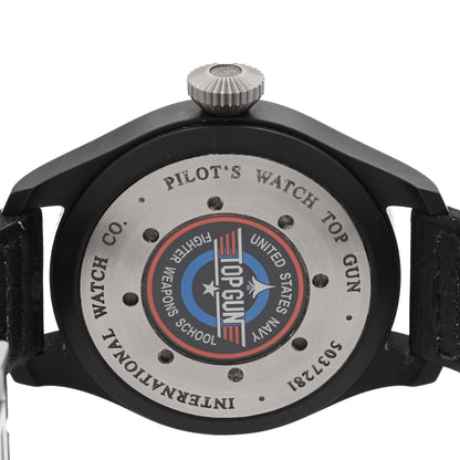 IWC Ceramic Nylon 48mm Top Gun Edition Big Pilot Automatic Watch Black IW501901 4 of 4