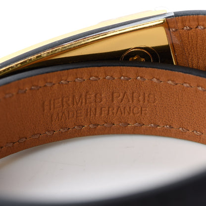 Hermes Box Rivale Double Tour Bracelet S Black 5 of 6