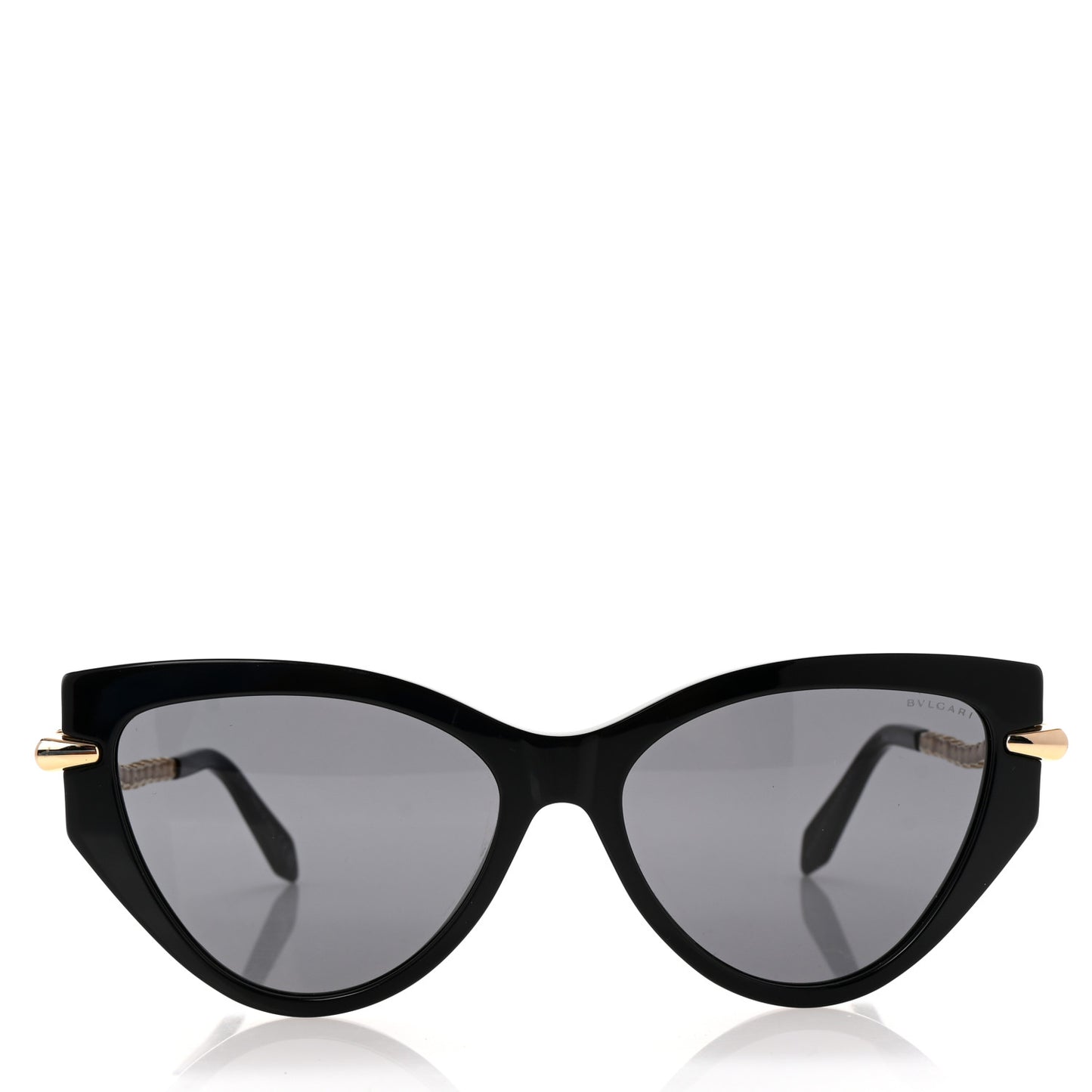 Serpenti Cat Eye Sunglasses Black