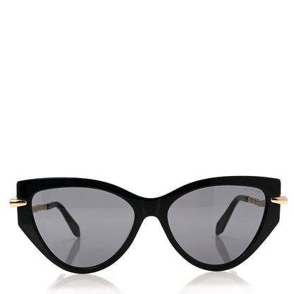 Bulgari Serpenti Cat Eye Sunglasses Black 2 of 8