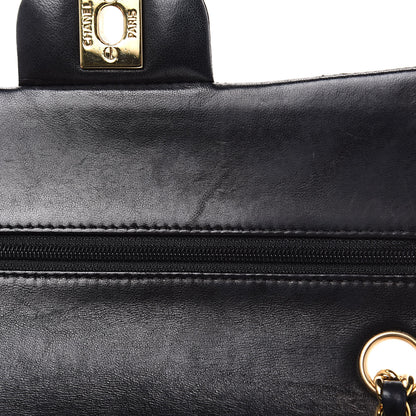 Chanel Lambskin Quilted Small Double Flap Black 16 of 20