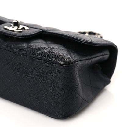 Chanel Caviar Quilted Mini Rectangular Flap Black 9 of 9