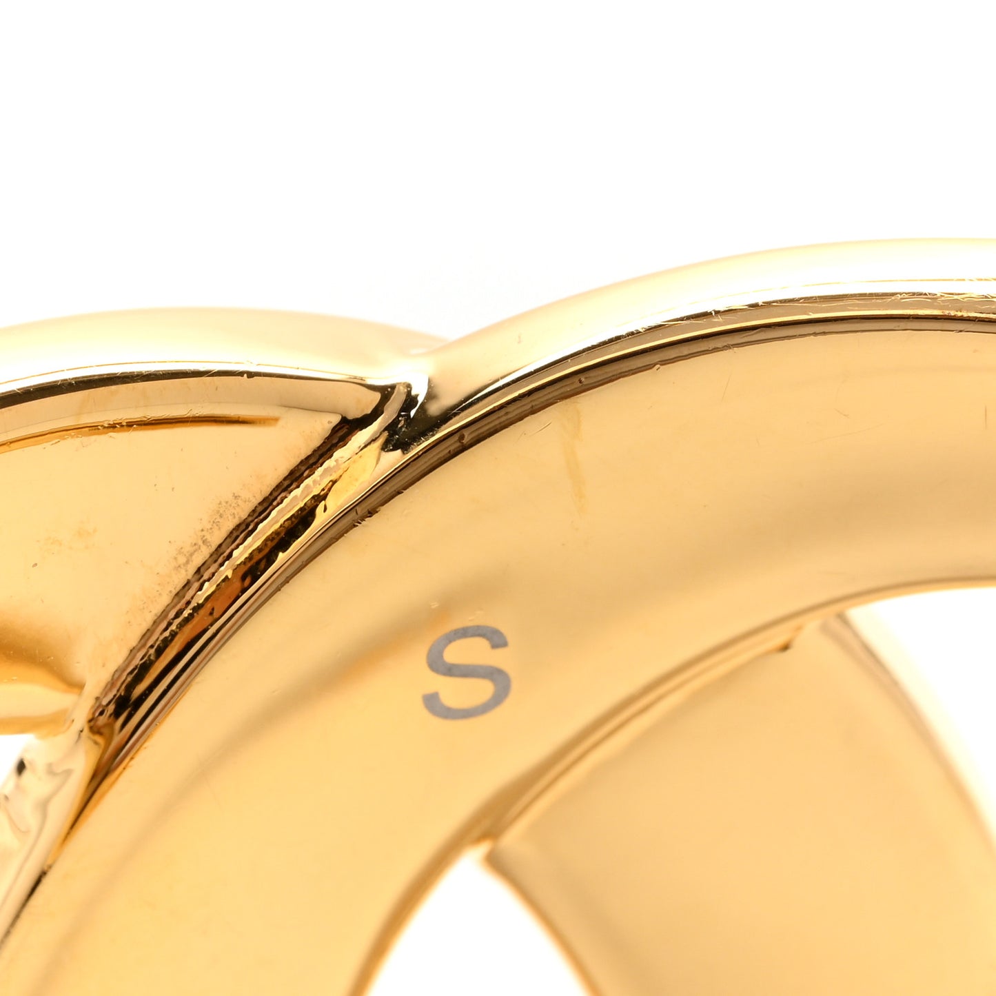 Metal Logo CC Cuff S Gold