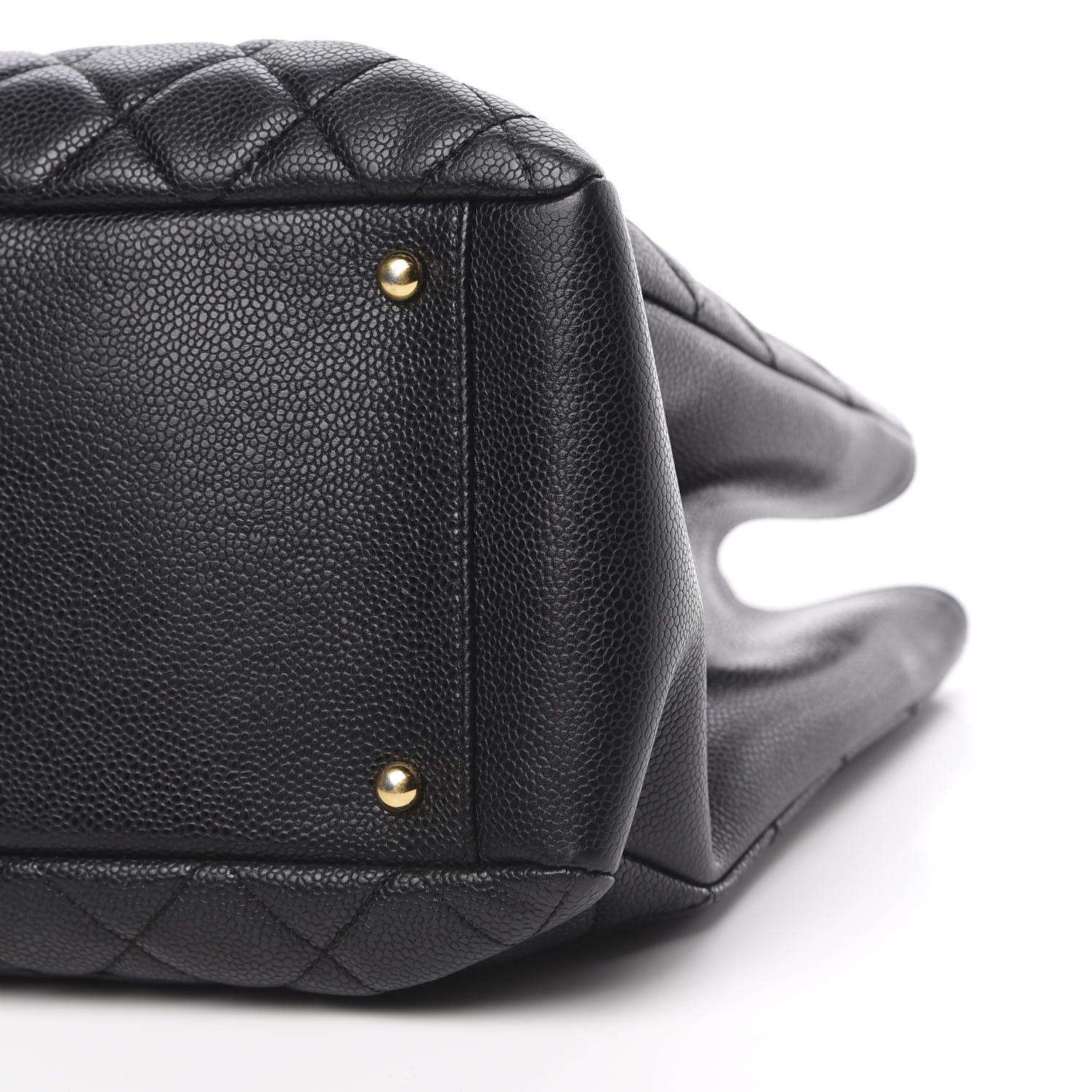 Chanel Caviar Quilted XL Grand Shopping Tote GST Black 9 of 12
