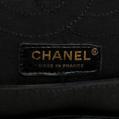 Chanel Jersey Coco's Croc 2.55 Reissue 225 Flap Black 6 of 12