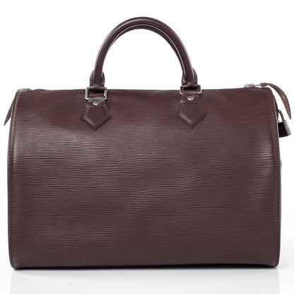 Louis Vuitton Epi Speedy 30 Moka 3 of 9