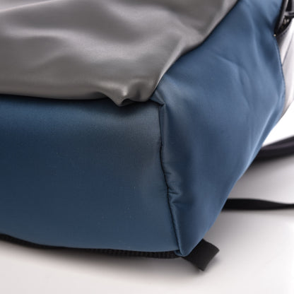 Fendi Nylon Vitello Elite Bag Bug Backpack Marine Acciao 11 of 12