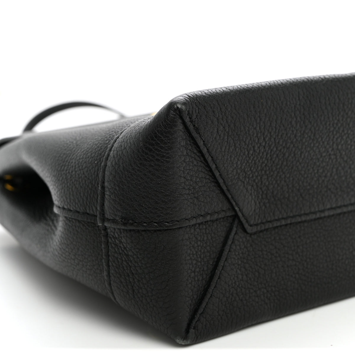 Louis Vuitton Calfskin Lockme Mini Backpack Black 9 of 10