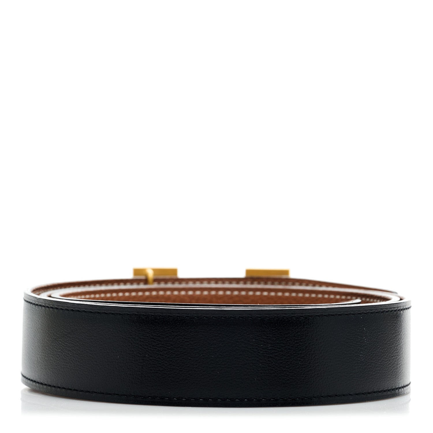 Hermes Box Togo 42mm Constance Belt 100 40 Black Gold 2 of 7