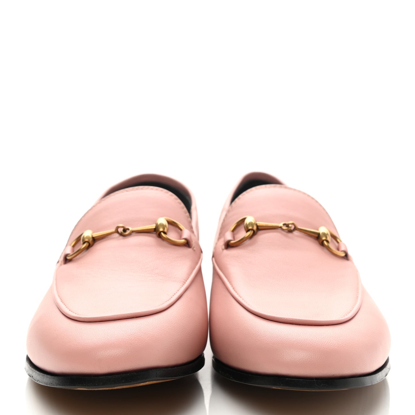 Lambskin Womens Brixton Horsebit Loafers 39.5 Perfect Pink