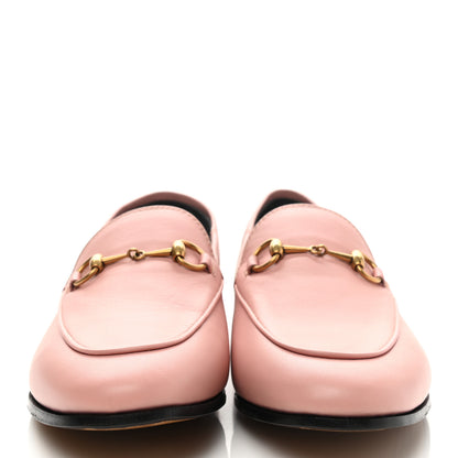 Gucci Lambskin Womens Brixton Horsebit Loafers 39.5 Perfect Pink 2 of 9