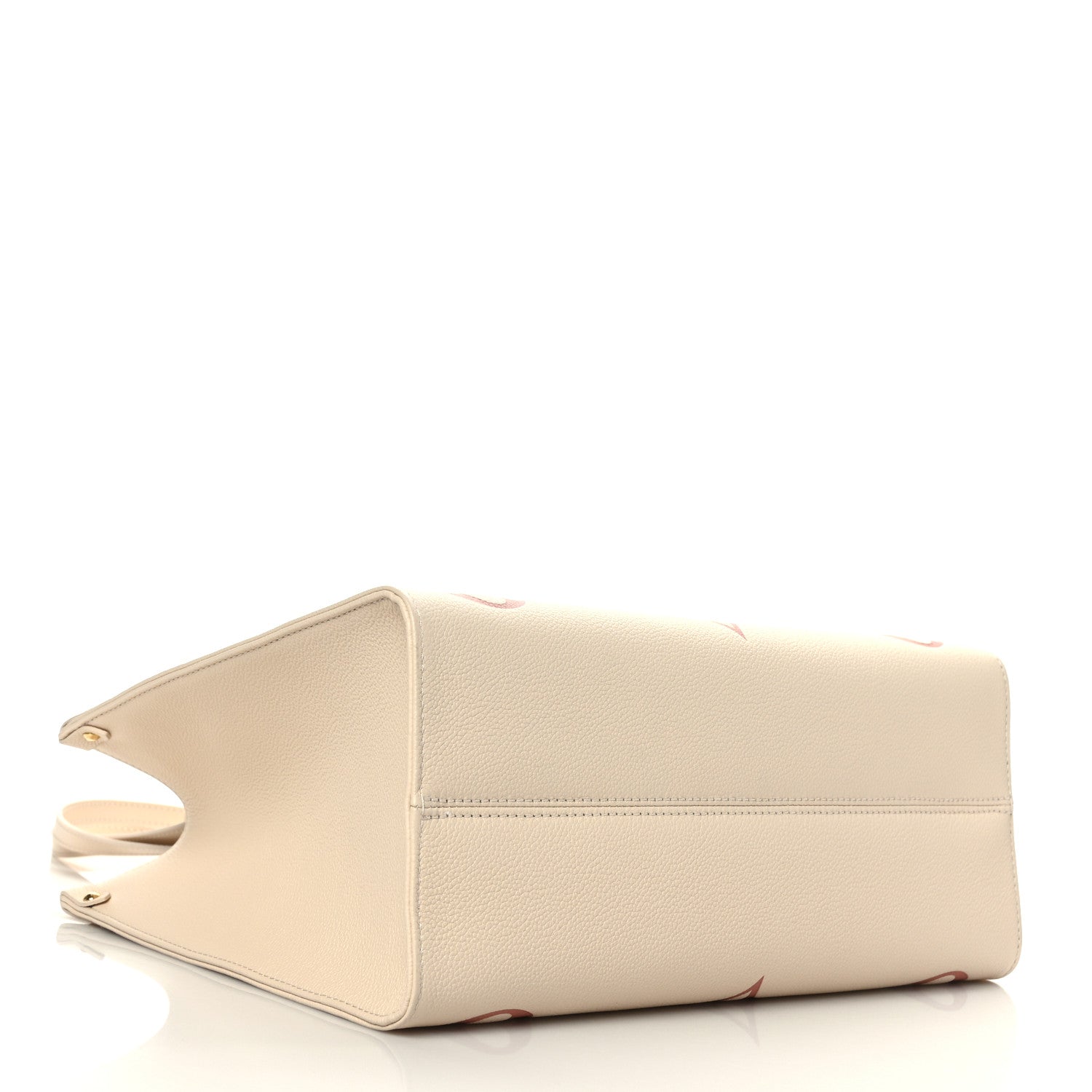 Louis Vuitton Empreinte Monogram Giant Onthego MM Creme Rose Trianon 4 of 8